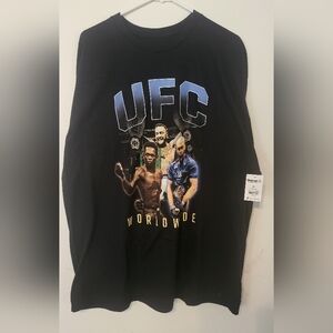 Black UFC Graphic T-Shirt